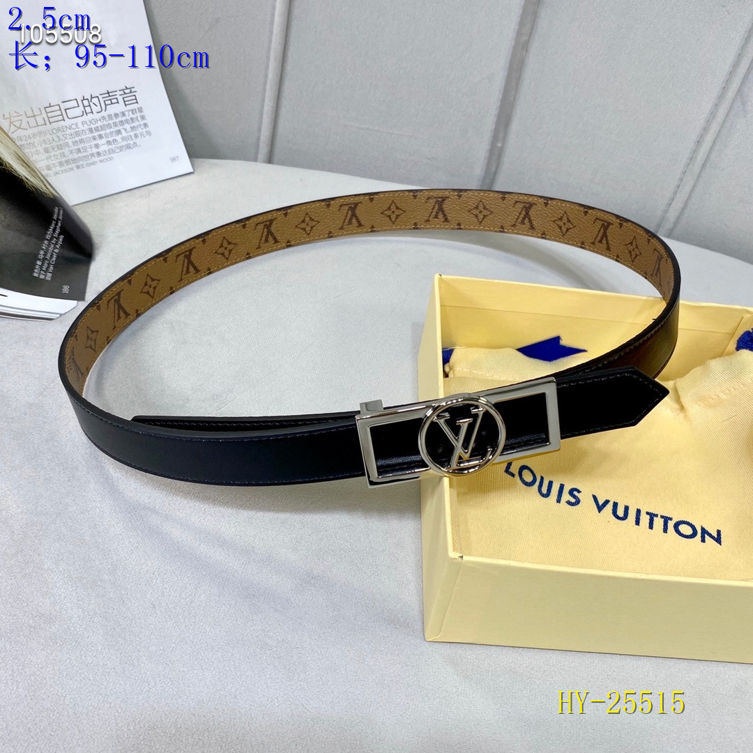 LV Belts 2.5 cm Width 011